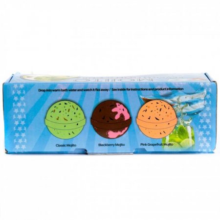 (image for) Set of Three Mojito Bath Bombs