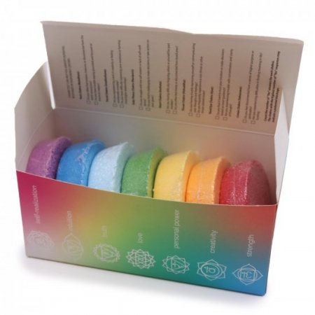 (image for) Chakra Bath Fizz - Large Box - Chakra Harmony & Inner Glow