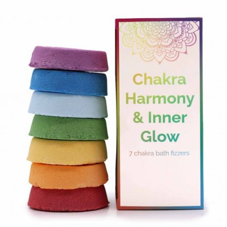 (image for) Chakra Bath Fizz - Large Box - Chakra Harmony & Inner Glow