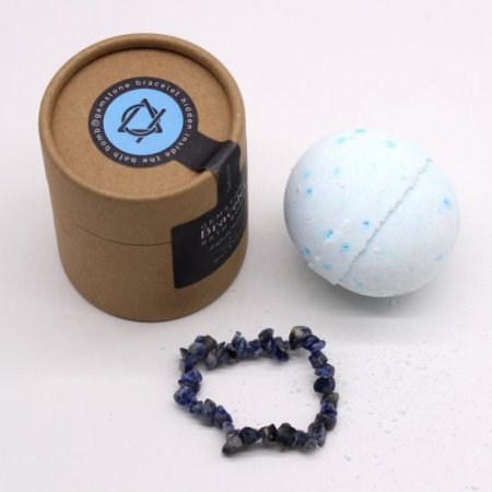 (image for) Sodalite Gem Bracelet Bath Bomb