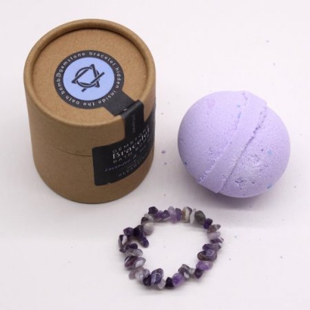 (image for) Amethyst Gem Bracelet Bath Bomb