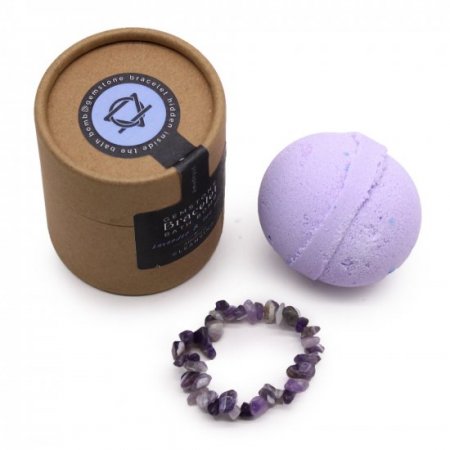 (image for) Amethyst Gem Bracelet Bath Bomb