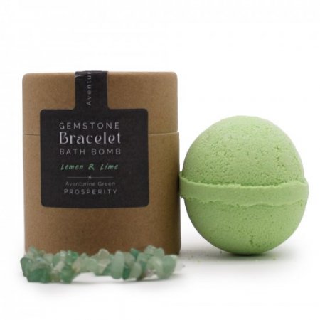 (image for) Green Aventurine Gem Bracelet Bath Bomb
