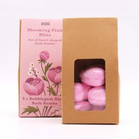 (image for) Blooming Pink Bliss Bath Heart Gift Set