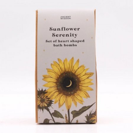 (image for) Sunflower Serenity Bath Heart Gift Set