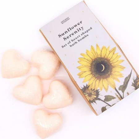 (image for) Sunflower Serenity Bath Heart Gift Set