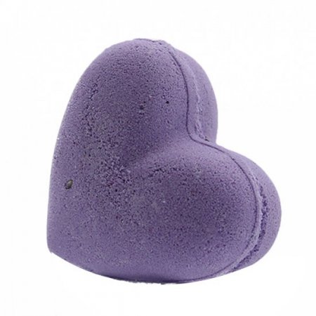 (image for) Love Heart Bath Bomb 70g - French Lavender