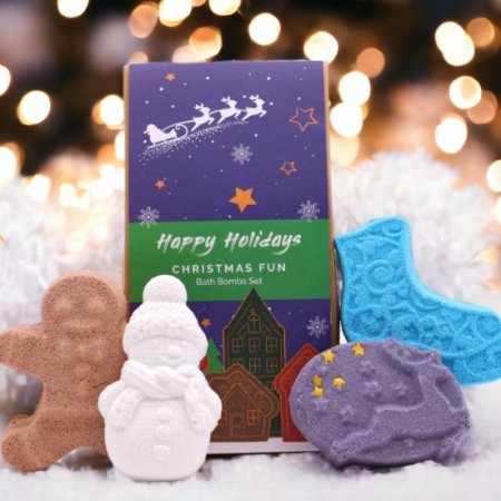 (image for) Christmas Fun Bath Bomb Gift Pack