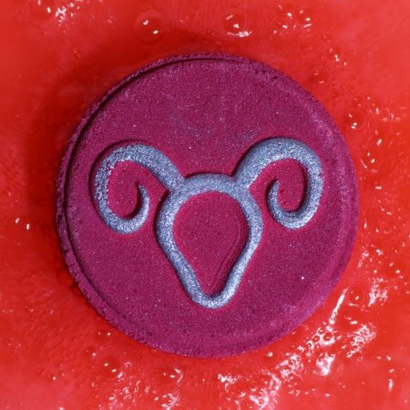 (image for) Set of Zodiac Bath Fizzers with Horoscope - Aries