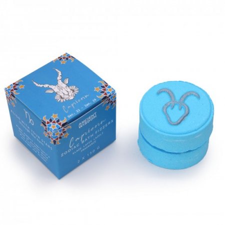 (image for) Set of Zodiac Bath Fizzers with Horoscope - Capricorn