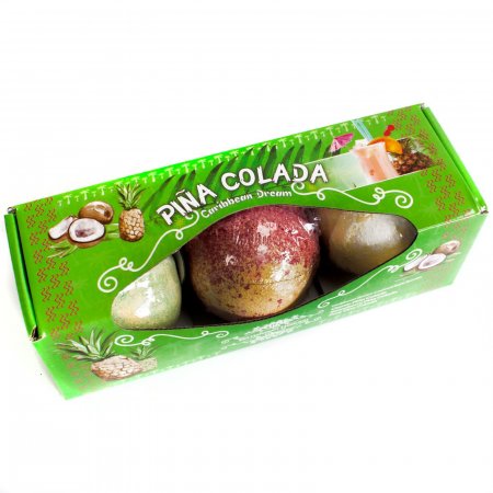 (image for) Set of Three Piña Colada Bath Bombs