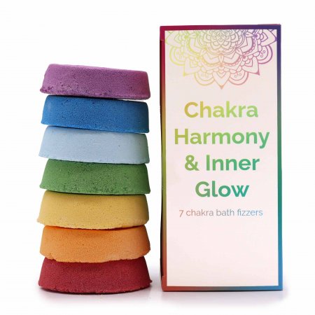 (image for) Chakra Bath Fizz - Large Box - Chakra Harmony & Inner Glow