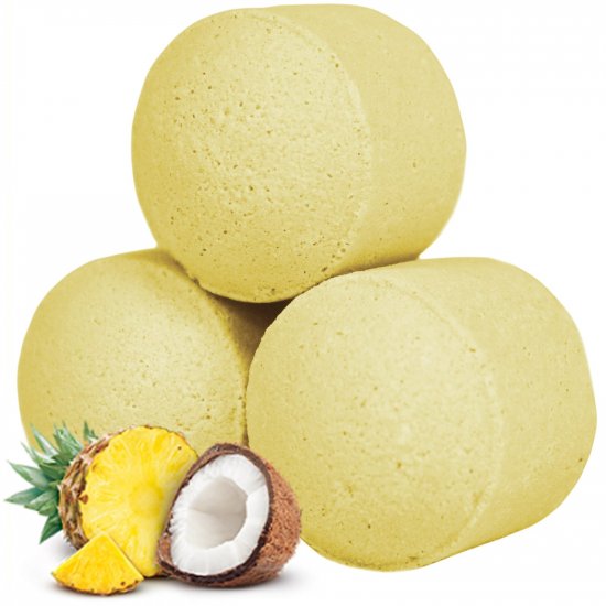 (image for) Pack Of 10 Chill Pills (Mini Bath Bombs) - Pinacolada