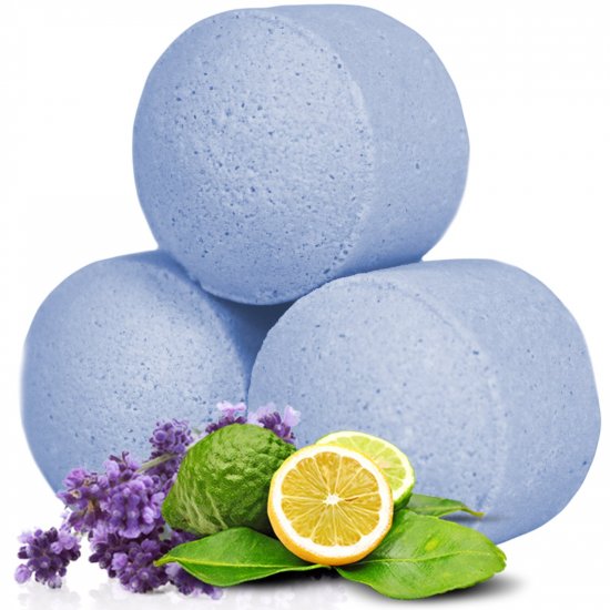 (image for) Pack Of 10 Chill Pills (Mini Bath Bombs) - Bergamot & Lavender