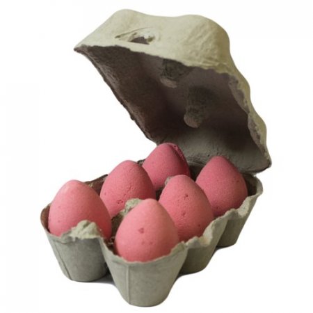 (image for) Pack of 6 Bath Eggs - Cherry