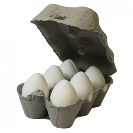 (image for) Pack of 6 Bath Eggs - Coconut
