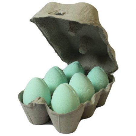 (image for) Pack of 6 Bath Eggs - Mango