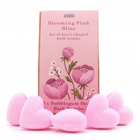 (image for) Blooming Pink Bliss Bath Heart Gift Set