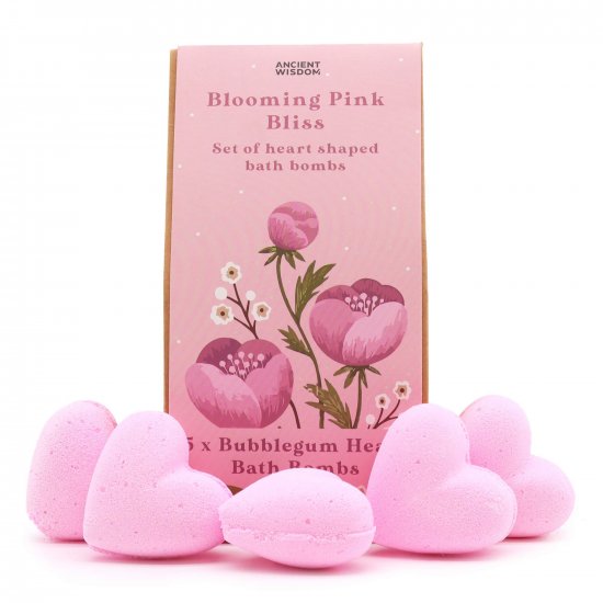 (image for) Blooming Pink Bliss Bath Heart Gift Set