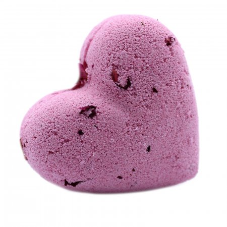 (image for) Love Heart Bath Bomb 70g - Ylang & Rose