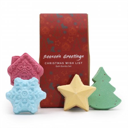 (image for) Christmas Wish List Christmas Bath Bomb Gift Pack