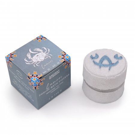 (image for) Set of Zodiac Bath Fizzers with Horoscope - Cancer