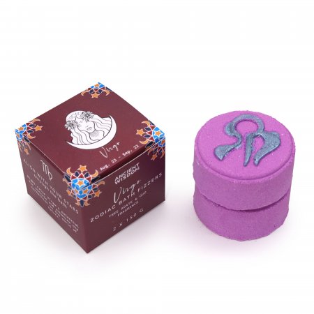 (image for) Set of Zodiac Bath Fizzers with Horoscope - Virgo